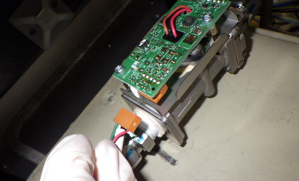 モータドライバーなどのモジュールも同時にチェック修理後の初期不良を未然に防止