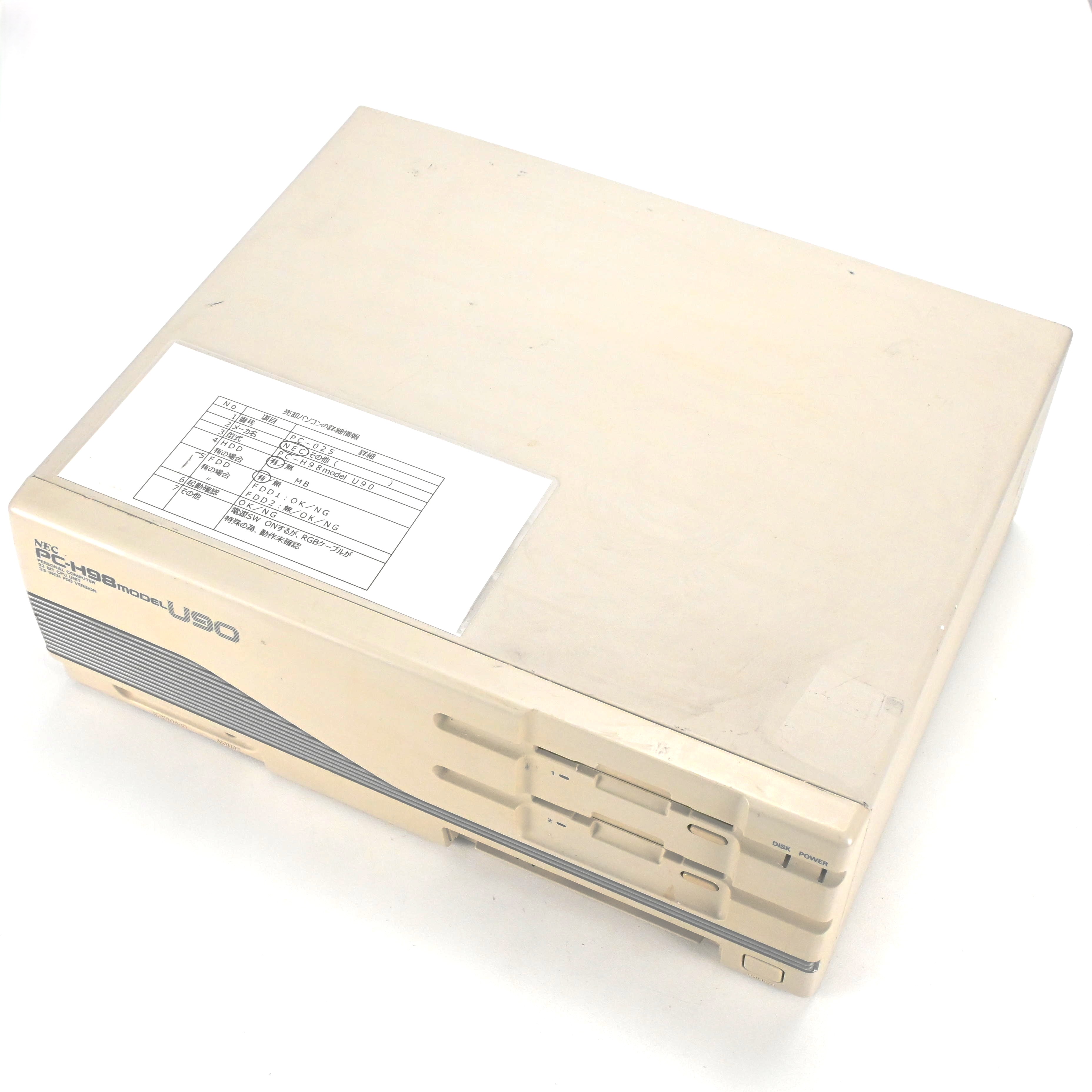 PC-HA98MODEL U90-100